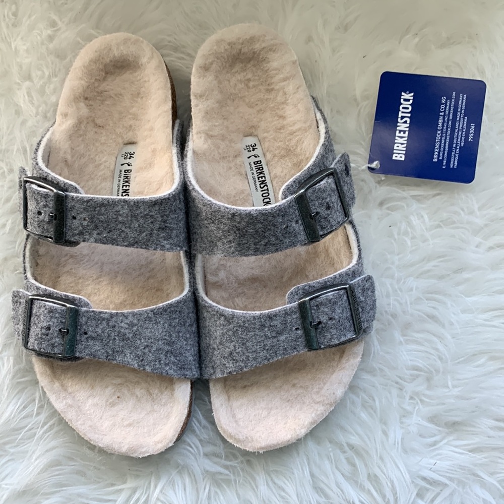 NWT Birkenstock Arizona Happy Lamb Sizes
